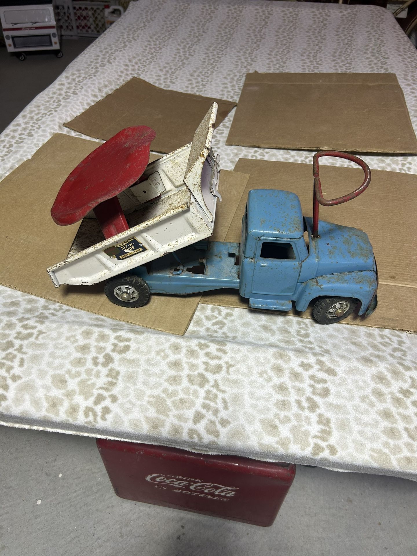 Vintage Toy Truck Buddy L Sit And Ride