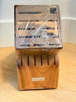 Wusthof - 17 Slot Acacia Knife Block