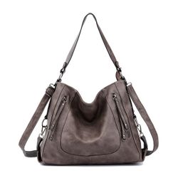 JOYSON Women Handbags Hobo Shoulder Bags Tote PU Leather