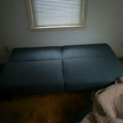 Grey Futon That Turns Into A Couch