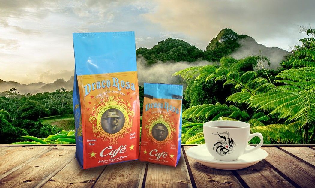 Have We Met? Here Is The Deal...Cafe Draco Rosa Premium Coffee /8oz/ Buy One Get One Free Cup!