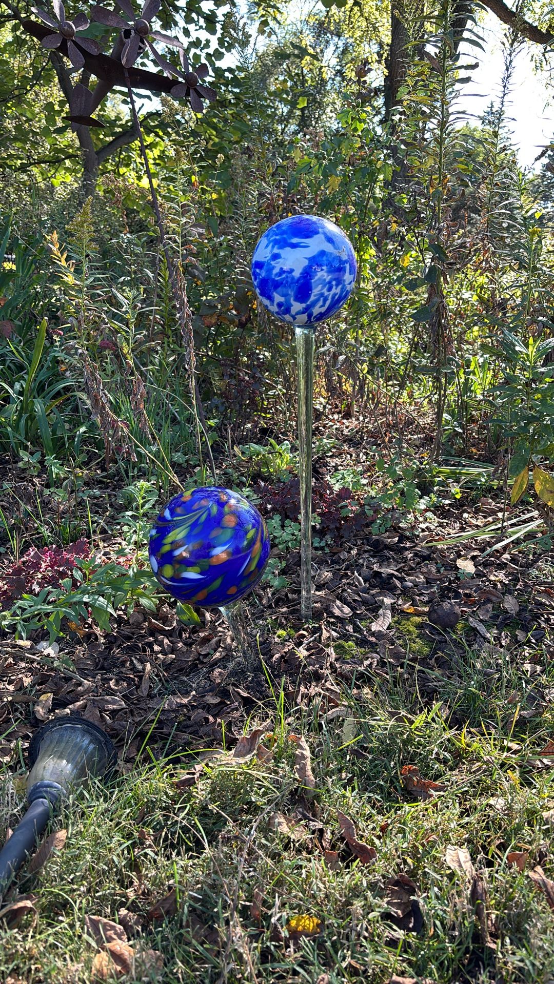 Solid Glass Garden Balls Unique Add A Pop If color To Your gardens