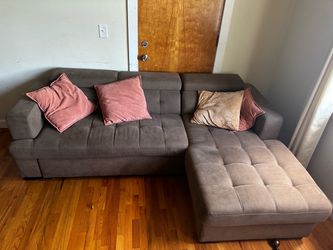 Sofa bed..