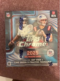TOPPS Chrome Mega NFL 2025 $75