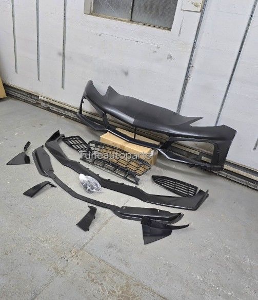 For Chevy Chevrolet Corvette front Bumper 2014-2019 C7 ZR1 Style Conversion Kit