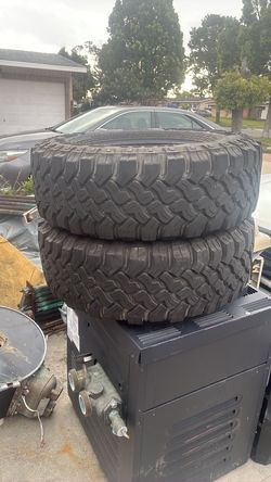 Falken MT01 mud terrain tires LT 265/75/16r