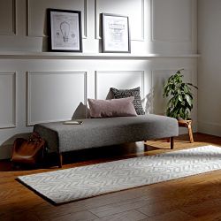 Gray Ottoman Bench
