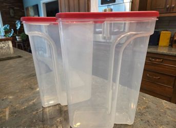 Rubbermaid Cereal Grain Pasta Pantry Airtight Storage Keeper