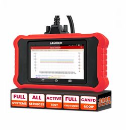 LAUNCH Bi-Directional Scan Tool Honda, Acura OBD2 Scanner Diagnostic Code Reader Engine Light, EPB, ABS, DPF Regen, Crankshaft Relearn