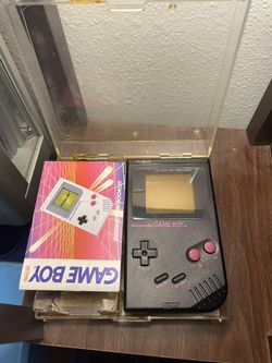 Gameboy Original Black Play It Lout