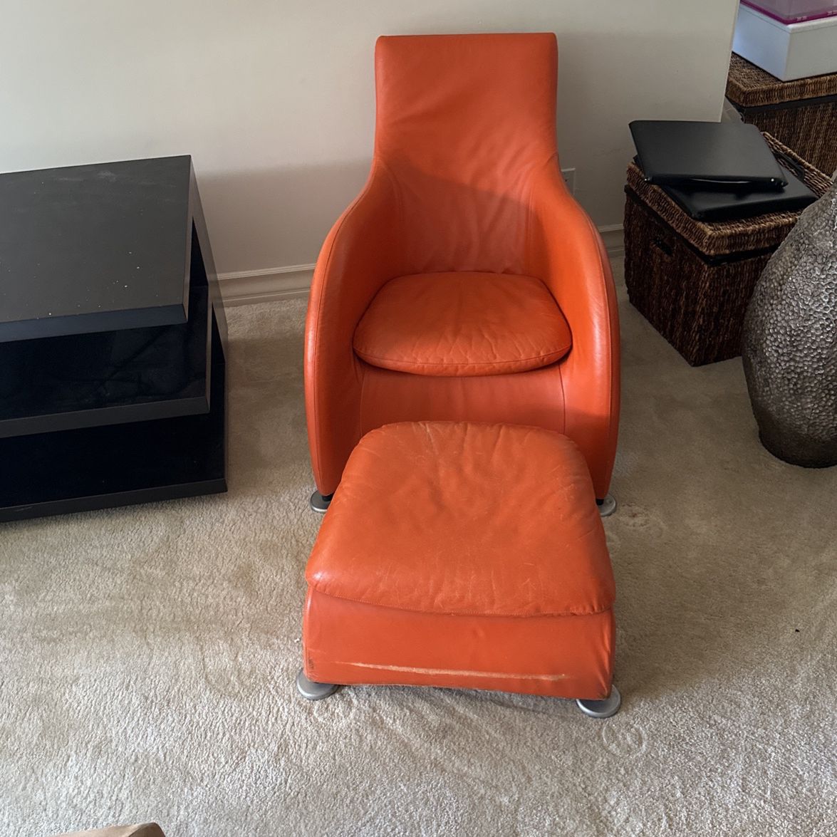 Leather Italian Chair 