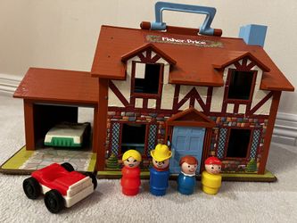 Fisher Price Vintage Little People House.