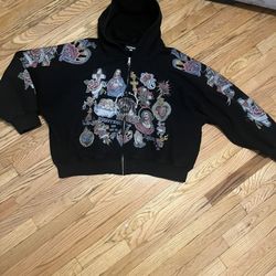 Black Righteous Hoodie Size L