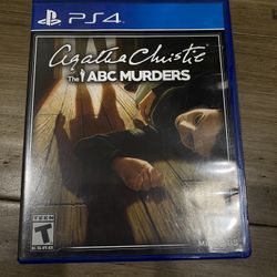 Agatha Christie The ABC Murders Video Game PS4