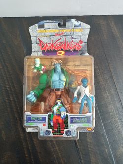 1998 TOY BIZ CAPCOM DARKSTALKERS 3 VICTOR & GHOST PROFESSOR