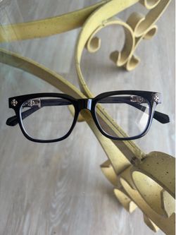 Black and silver glasses