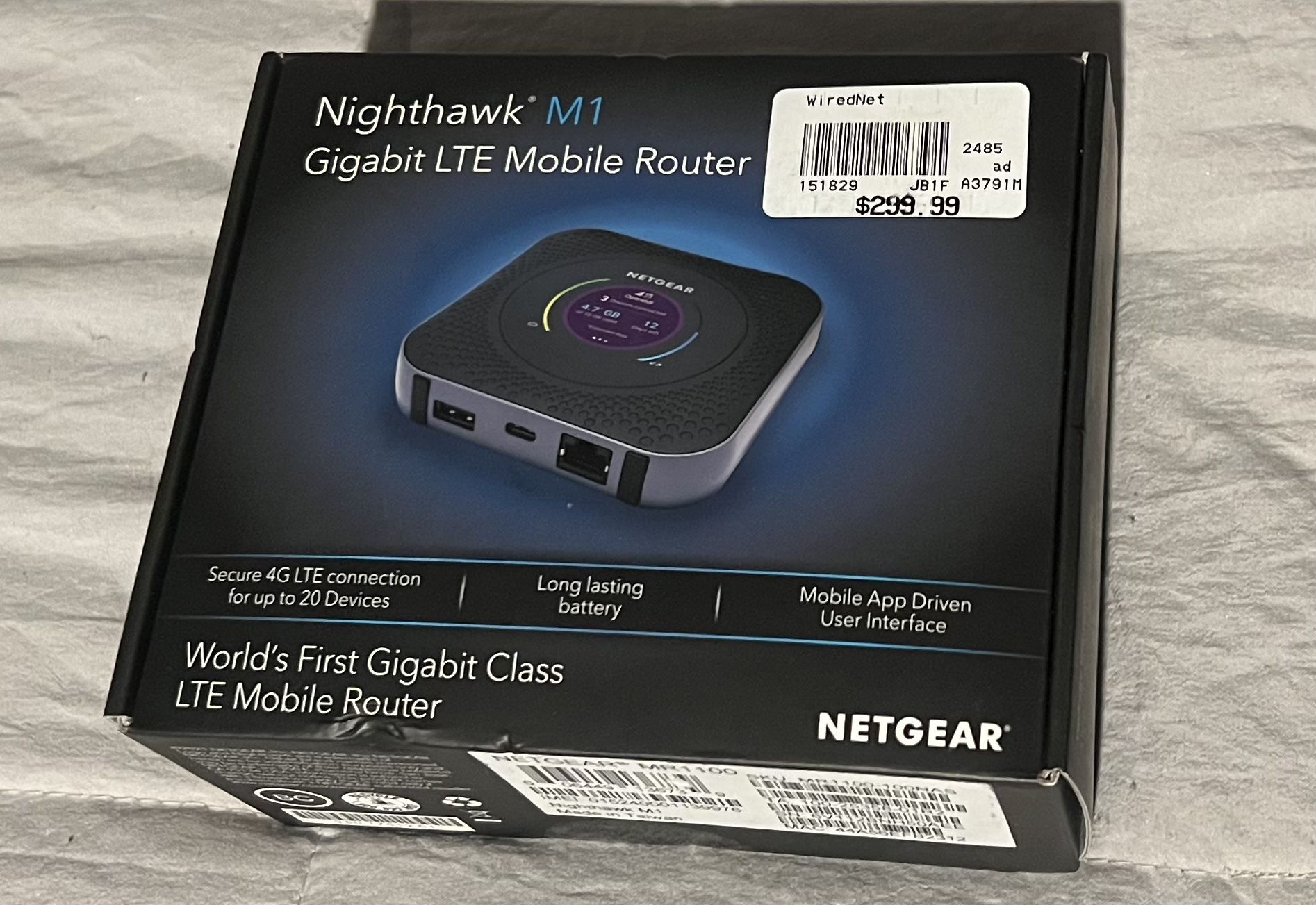 Netgear Nighthawk M1 Gigabit LTE Mobile Router