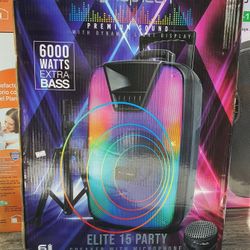 TopTech Elite 15 Party 6000 watts Extra Bass 