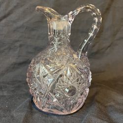 Antique EAPG Purple Glass Cruet 