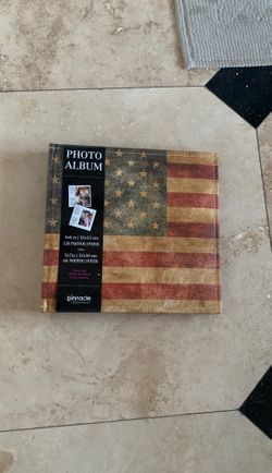 American Flag Patriotic Photo Album
