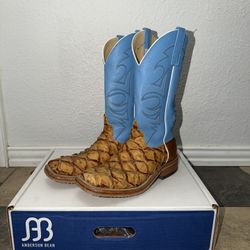 Anderson Bean Big Bass Fish Boots 10D