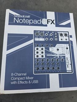 Soundcraft Notepad 8FX