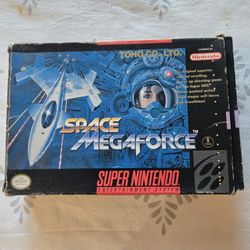 Space Megaforce - Super Nintendo - $550