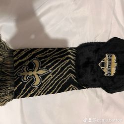 Hat & Scarve Set  Saints