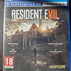 Resident Evil 7 PS4 Game 