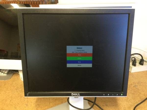 Dell Monitor 17" VGA/DVI 1707FPt