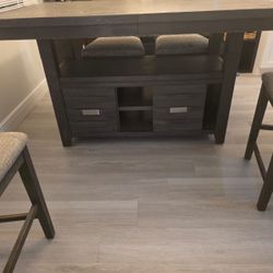 Dining Table With Extension For 6