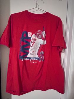 Los Angeles Angels Shohei Ohtani Fanatics Red 2021 AL MVP Size Large