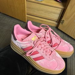 Pink & Red Adida Sambas 