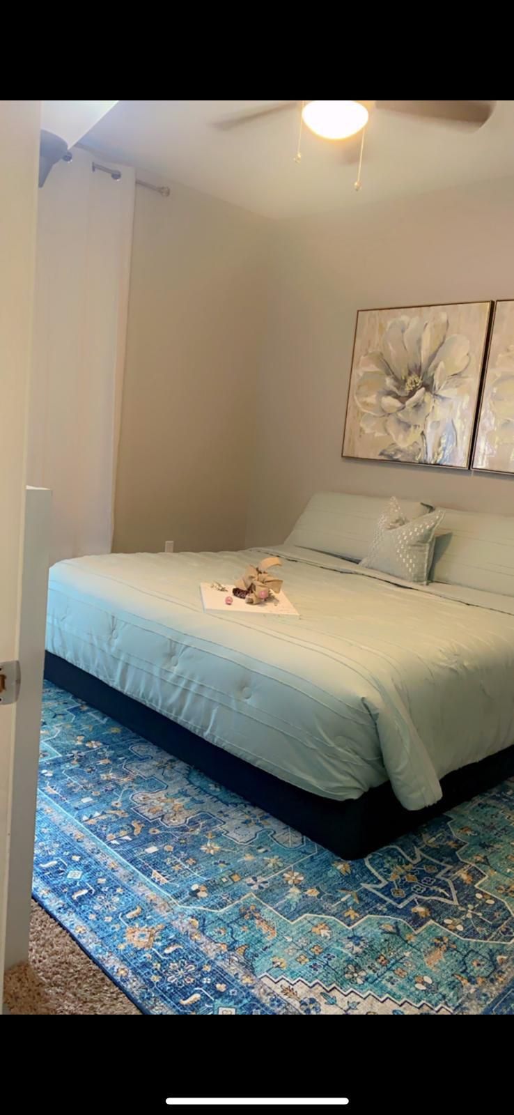 King bed frame