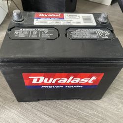 The car battery is very new