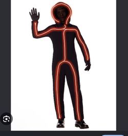 Halloween costume stick figure