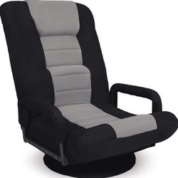 Best Choice Products Swivel Gaming Chair 360 Degree Multipurpose Floor Chair Rocke