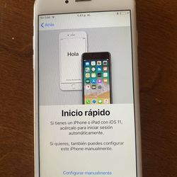 IPHONE 6S ( 32 GB ) FOR PARTS TURN ON BUT FORGET PASS .