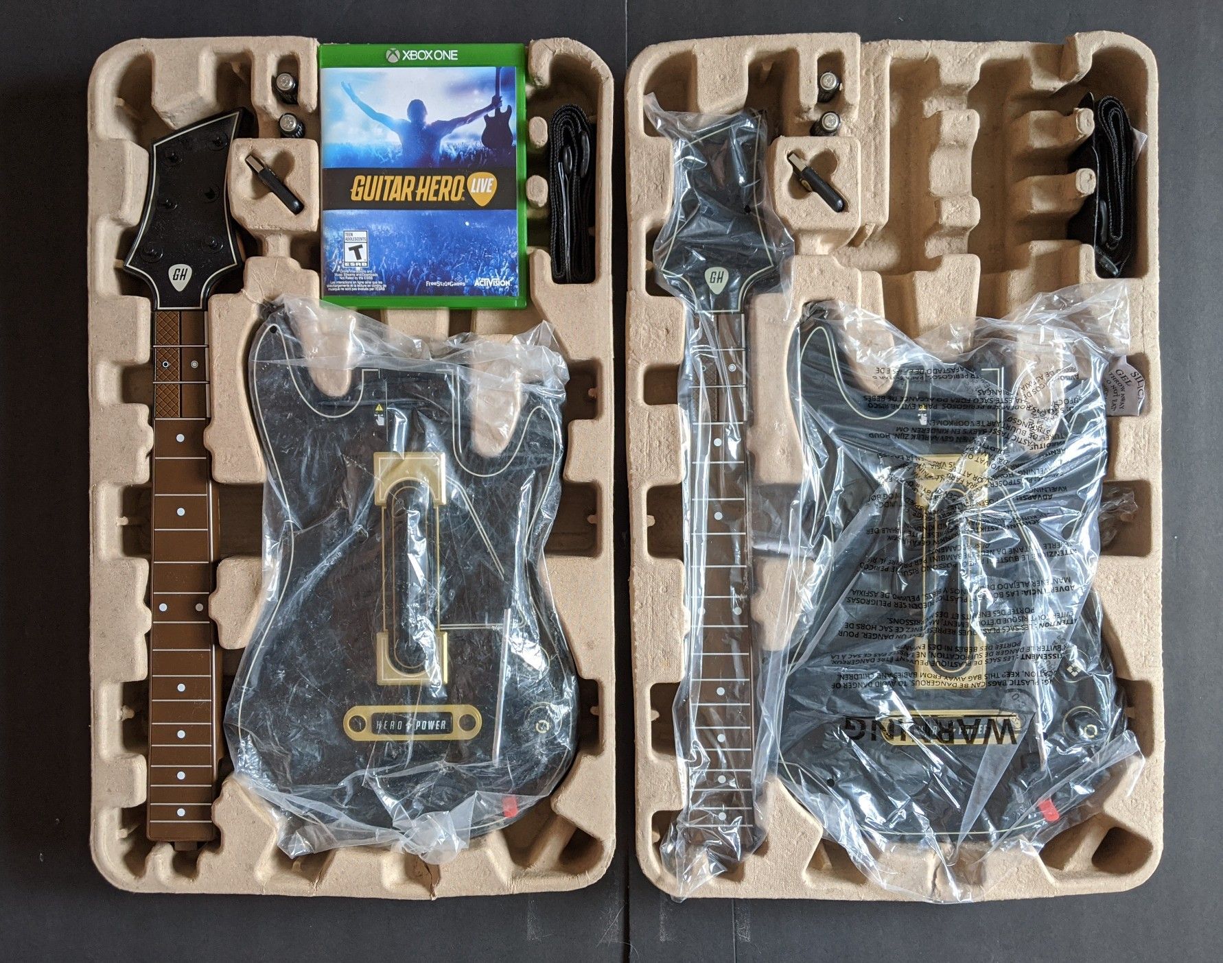 Guitar Hero Xbox One 2 Guitar Dongle & Game Bundle