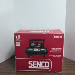 SENCO PC1010 1/2-Horsepower 1-Gallon Portable Air Compressor, Comes With 25' Hos
