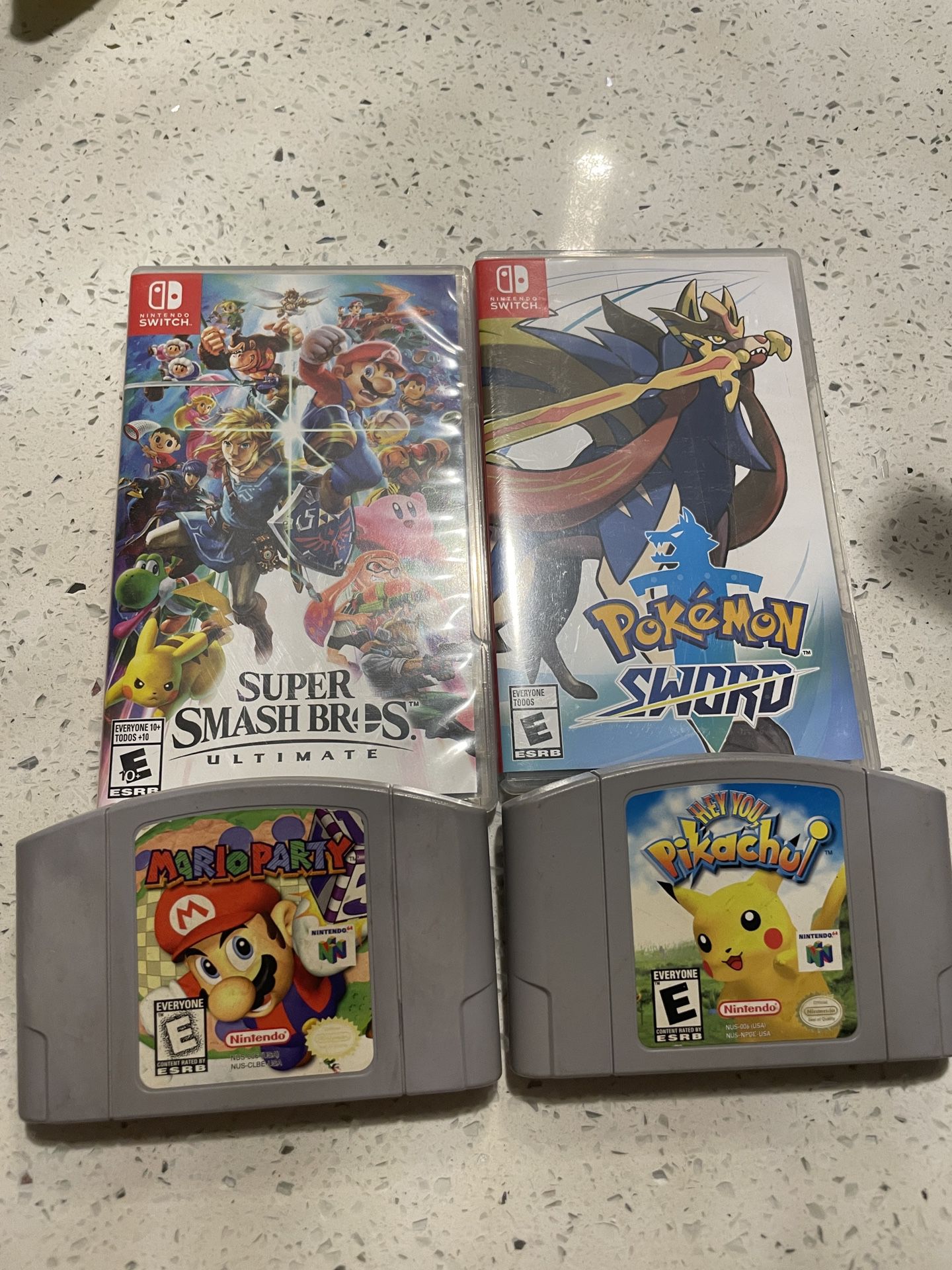 Switch And N64 Games 