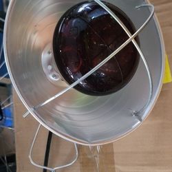 Brooding or Reptile Heat Lamp with Clamp