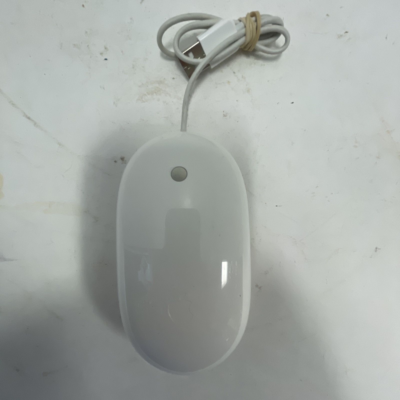 OEM White Genuine Apple "Mighty Mouse" Optical Wired USB iMac/PC Mac Mini A1152