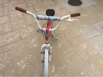 Selling children's scooters and bicycles.