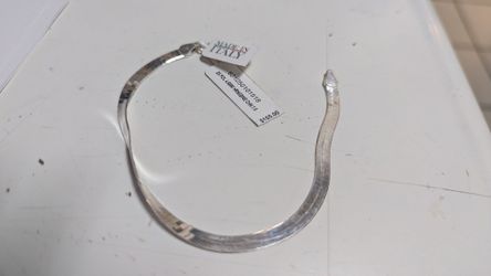 silver bracelet