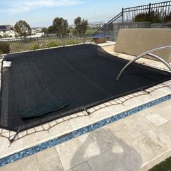 Removable Pool Fence, Net, Leaf Cover 