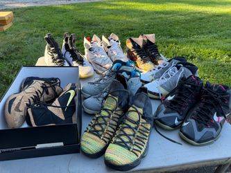 Jordan’s 10 10.5 11 LeBron’s Shoes
