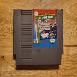 Sesame Street ABC-Letter Go-Round/Ernie's Big Splash-Nintendo