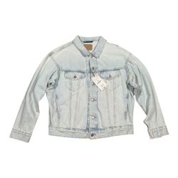Zara Distressed Denim Jacket