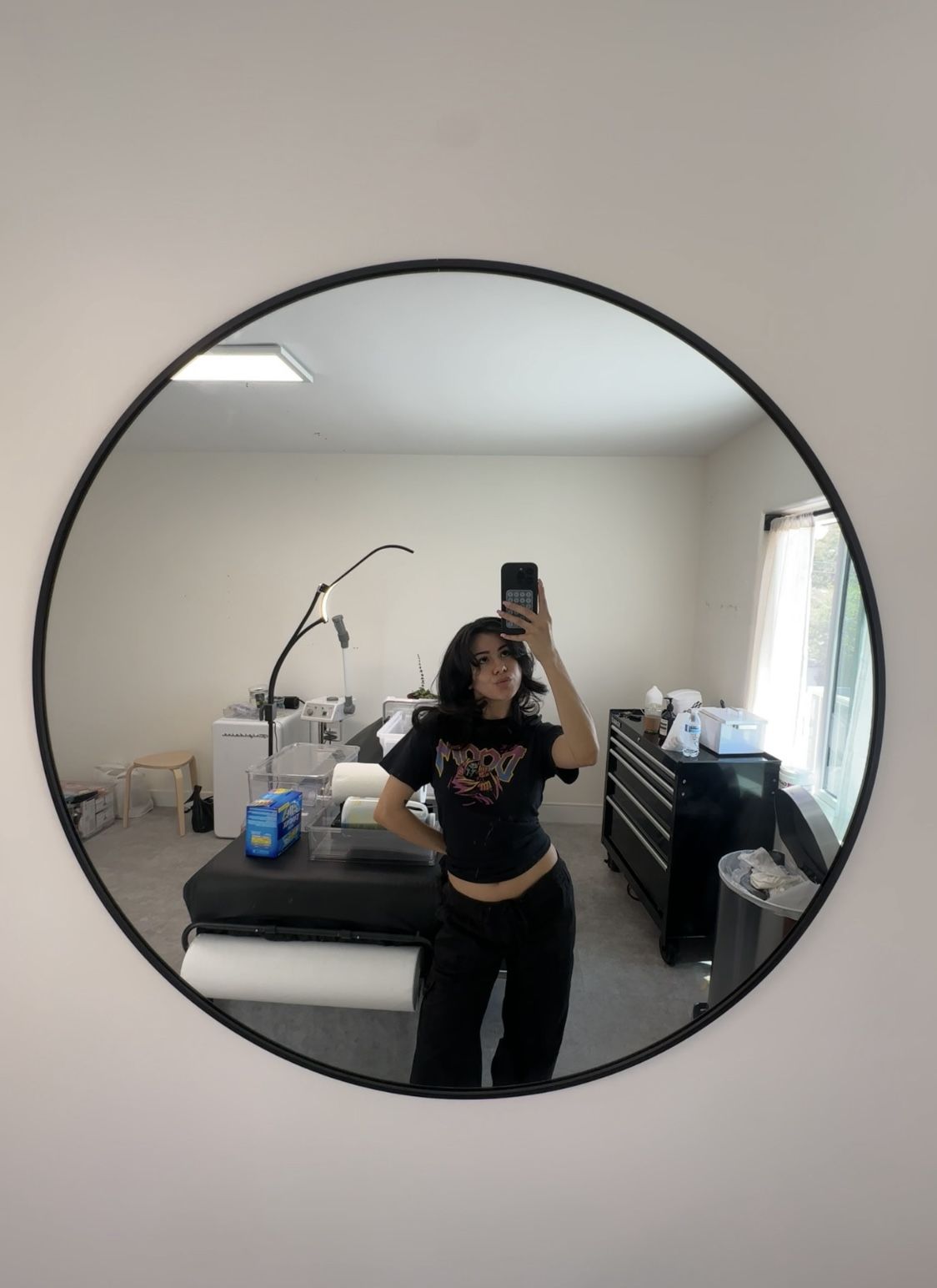 Large Circle Mirror